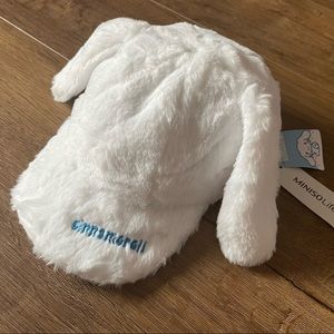 CINNAMOROLL-NWT Faux Fur Baseball Cap with Ears